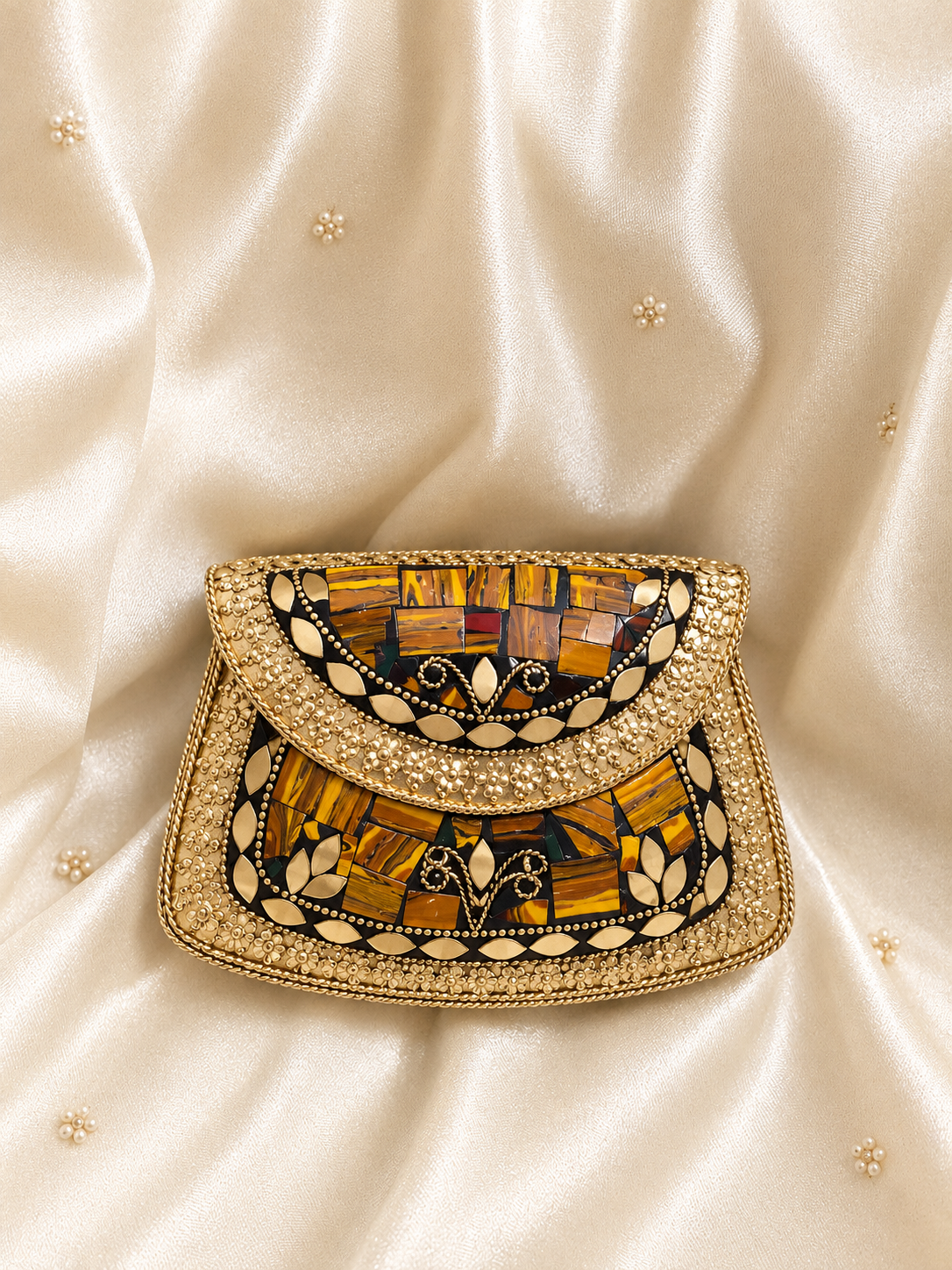 Ethenic Mini Mosaic Cluches