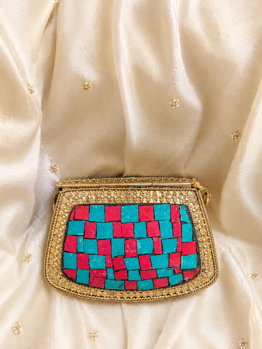 Ethenic Mini Mosaic Cluches